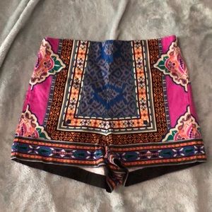 Flying Tomato Patterned Shorts